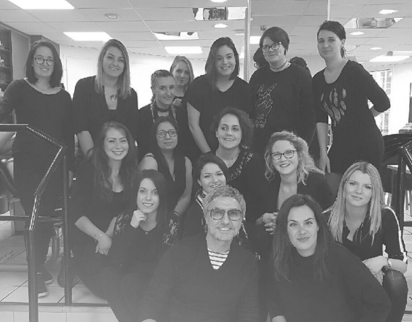 groupe formation William Lepec Nantes Académie Coiffure